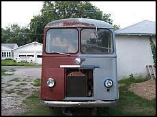 This was how the 1947 GMC Van looked when they started.