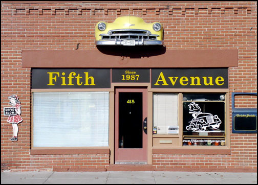 Fifth Avenue Antique Auto Parts Storefront